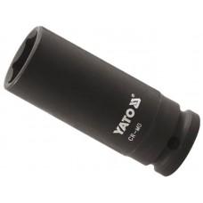 Cheie tubulara hexagonala de impact adanca 1" de 30 mm YATO