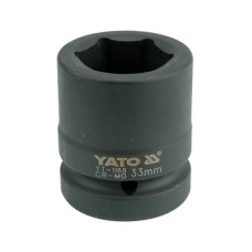 Cheie tubulara hexagonala de impact 1" de 33 mm YATO
