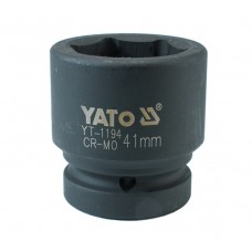 Cheie tubulara hexagonala de impact 1" de 41 mm YATO