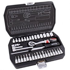 Trusa chei tubulare cu antrenor 1/4" Yato 38 piese 