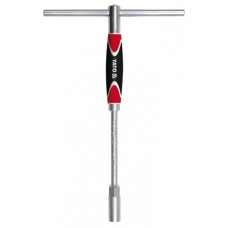 Cheie tubulara de tip T cu maner rotativ 10x310 mm YATO