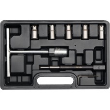 Set chei tubulare cu dinti pentru injectoare YATO