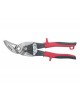 Foarfeca cu varf curbat pentru taiat tabla stanga 235 mm YATO