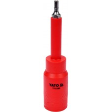 Bit hexagonal 4x120 mm izolat 1000V VDE cu adaptor 1/2 YATO