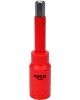 Bit hexagonal 10x120 mm izolat 1000V VDE cu adaptor 1/2 YATO