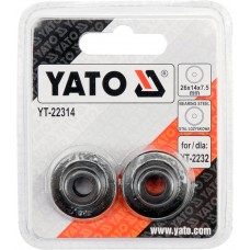 Role de schimb pentru clestele pentru taiat tevi din aluminiu si cupru 3-30 mm YT-2232 YATO