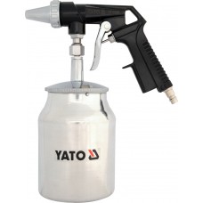 Pistol pentru sablat cu rezervor metalic de 1 litru YATO