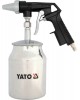 Pistol pentru sablat cu rezervor metalic de 1 litru YATO