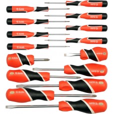 Set de 15 surubelnite cu varf magnetic YATO Set de 15 surubelnite cu varf magnetic YATO