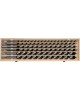 Set burghie elicoidale pentru lemn 10-20 mm YATO