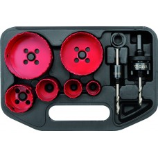 Set carote pentru electricieni 8 piese YATO Set carote pentru electricieni 8 piese YATO