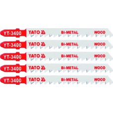 Set 5 lame bimetalice pentru fierastrau pendular 6 TPI YATO