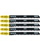 Lame HCS pentru fierastrau pendular 5 buc 6 TPI YATO