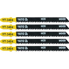 Lame HCS pentru fierastrau pendular 5 buc 10 TPI YATO