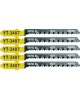 Set 5 lame HCS fierastrau pendular 13 TPI YATO