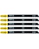 Set 5 lame lemn ferastrau pendular 8 TPI YATO