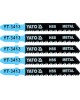 Set 5 lame HSS pentru fierastrau pendular 12 TPI YATO