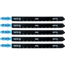 Lame HSS pentru fierastrau pendular 5 buc 21 TPI 130 mm YATO