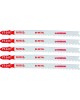 Lame bimetalice pentru fierastrau pendular 5 buc 10 TPI 130 mm YATO