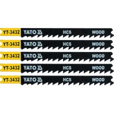Set 5 lame HCS pentru fierastrau pendular 6 TPI YATO