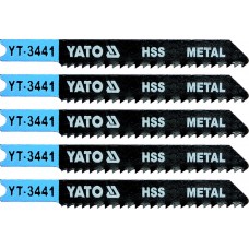 Set 5 lame HSS pentru fierastrau pendular 22 TPI YATO