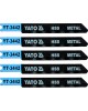 Set 5 lame taiere metal pentru ferastrau pendular 36 TPI YATO