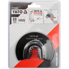 Panza semirotunda HSS segmentata 88 mm YATO