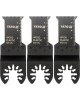 Set de 3 panze bi-metal pentru unealta multifunctionala YT-82220 YATO