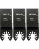 Set de 3 panze HCS 34 mm pentru unealta multifunctionala YT-82220 YATO