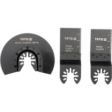 Set 3 lame de taiere pentru unealta multifunctionala 300W cod produs YT-82220 YATO
