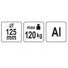 YATO Ventuza dubla, diametru 125 mm, capacitate in..