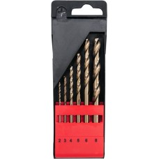 Set 6 burghie cobalt pentru metal 2-8 mm YATO