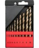 Set 10 burghie cobalt pentru metal 1-10 mm YATO
