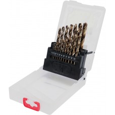 Set 19 burghie metal 1-10 mm cobalt YATO