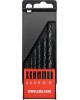 Set 6 burghie metal HSS 2-8 mm YATO