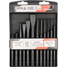 Set dalti de impact 12 bucati YATO