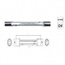 YATO Cheie pentru tevi 8X9 mm YATO Cheie pentru tevi 8X9 mm
