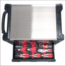 YT-55308 YATO Dulap de scule cu 7 sertare, echipat cu 157 de piese