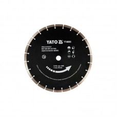 YATO Disc diamantat beton, 350x25.4 mm, ud/uscat
