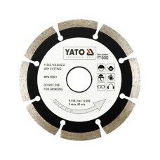 Disc diamantat segmentat HS 115 mm YATO