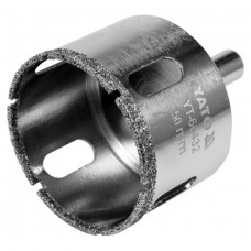 Carota diamantata 50 mm pentru placi ceramice Yato Carota diamantata 50 mm pentru placi ceramice Yato