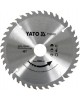 YATO Disc circular pentru lemn 190 x 30 x 3,2 T40