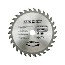 Disc fierastrau wolfram pentru lemn 140 mm x 30T YATO