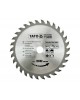 Disc fierastrau wolfram pentru lemn 140 mm x 30T YATO