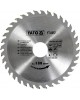 Disc fierastrau wolfram pentru lemn 160 mm x 36T YATO