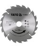 YATO Disc circular pentru lemn 210 x 30 x 3.2 T20