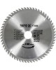 Disc fierastrau wolfram pentru lemn 210 mm x 60T YATO