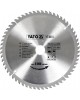 Disc fierastrau wolfram pentru lemn 250 mm x 60T YATO