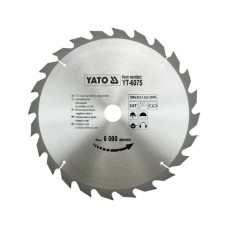 Disc fierastrau wolfram pentru lemn 300 mm x 24T YATO