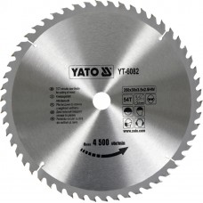 Disc fierastrau wolfram pentru lemn 350 mm x 54T YATO
